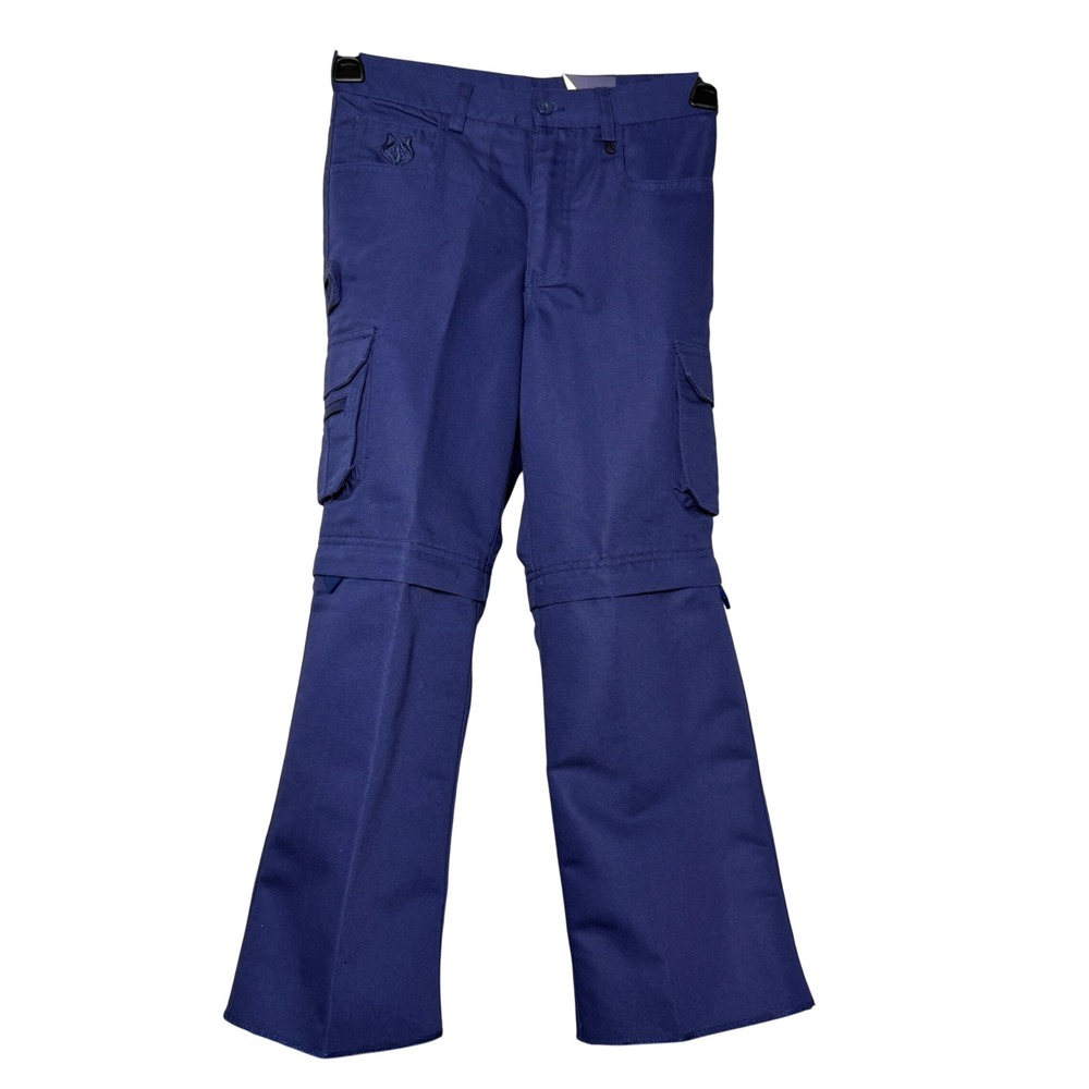 Cub Scouts Switchbacks 2 Uniform Cargo Zip Off Pants Youth 8 Blue Convertible
